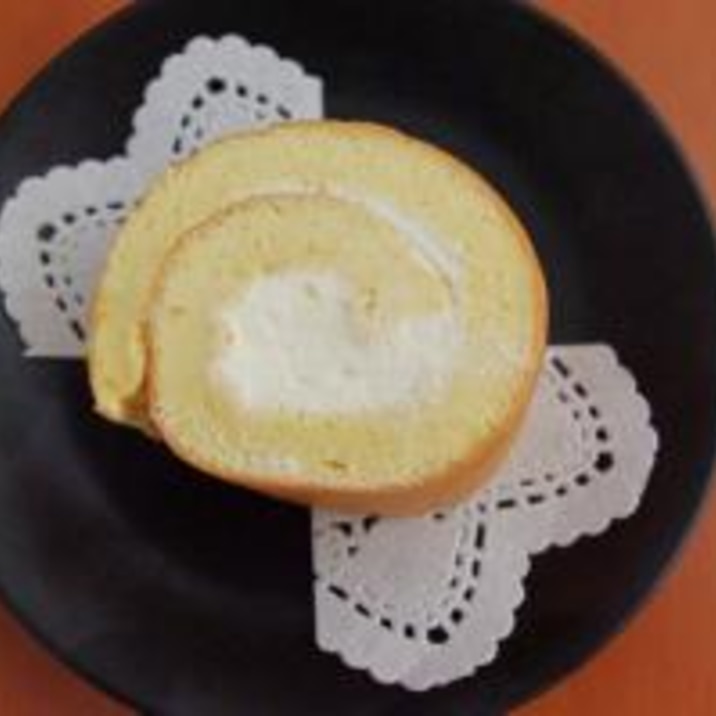 優しいミルクのシンプルロールケーキ